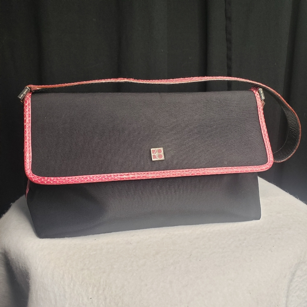 Kate Spade Vintage Handbag in Black & Pink